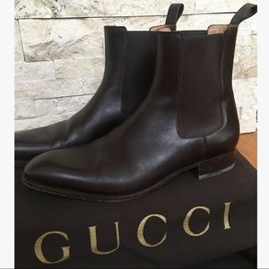 Men's Gucci Leather boots